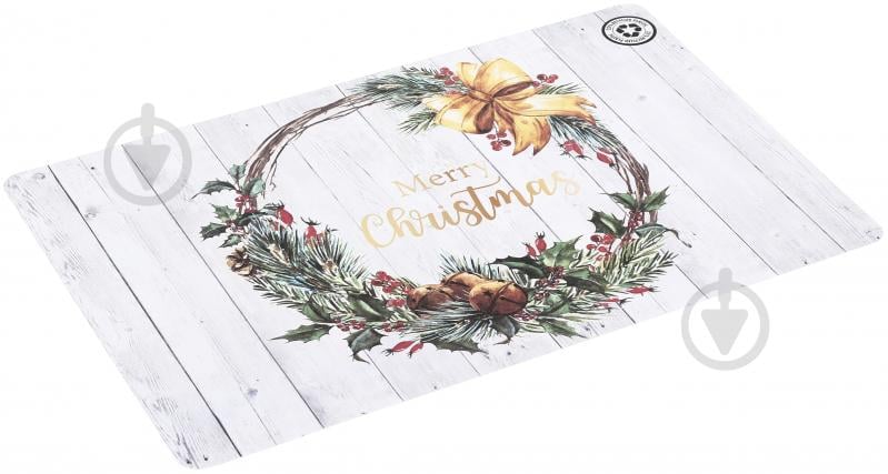 Коврик для сервировки Excellent Houseware Christmas wreath 43,5х28,5 см в асортименті - фото 5 Коврик для сервировки Excellent Houseware Christmas wreath 43,5х28,5 см в асортименті - фото 5