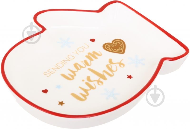 Блюдо сервірувальне Excellent Houseware Christmas 15x12,5x2,5 см в асортименті - фото 3 Блюдо сервірувальне Excellent Houseware Christmas 15x12,5x2,5 см в асортименті - фото 3