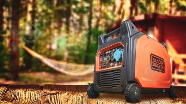 Генератор бензиновий Black+Decker 6000/6500 W 6 кВт / 6,5 кВт 220 В BXGNi6500E - фото 9