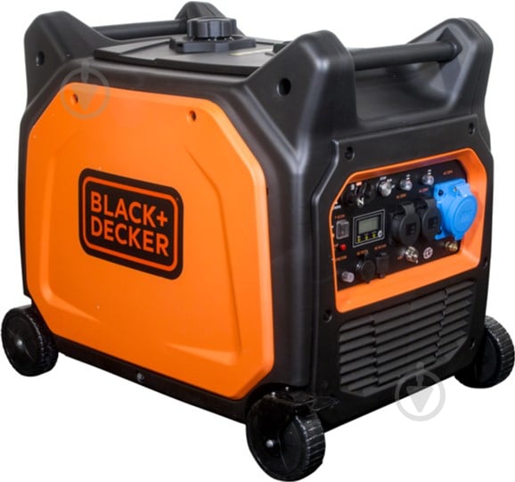 Генератор бензиновый Black+Decker 6000/6500 W 6 кВт / 6,5 кВт 220 В BXGNi6500E - фото 2