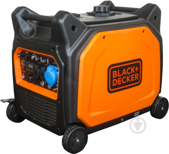 Генератор бензиновий Black+Decker 6000/6500 W 6 кВт / 6,5 кВт 220 В BXGNi6500E - фото 1