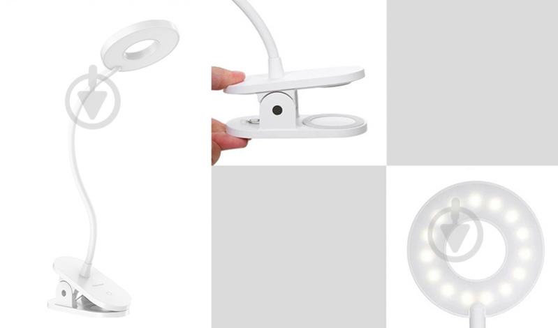 Лампа світлодіодна Yeelight J1 LED Clip-On Table Lamp 1500 mAh (YLTD10YL) - фото 2