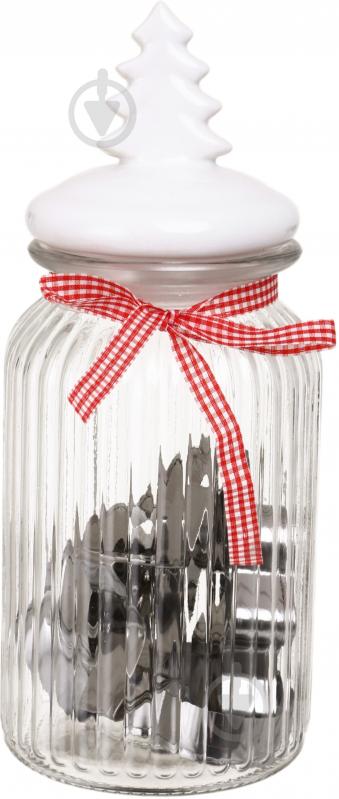 Набор форм для печенья Excellent Houseware и емкость для печенья Christmas 7 предметов 1,35 л. - фото 3 Набор форм для печенья Excellent Houseware и емкость для печенья Christmas 7 предметов 1,35 л. - фото 3