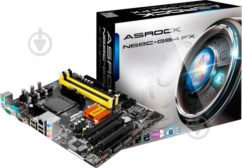 Материнская плата ASRock N68C-GS4_FX (Socket AM3+, Nvidia GeForce 7025, mirco ATX) - фото 5