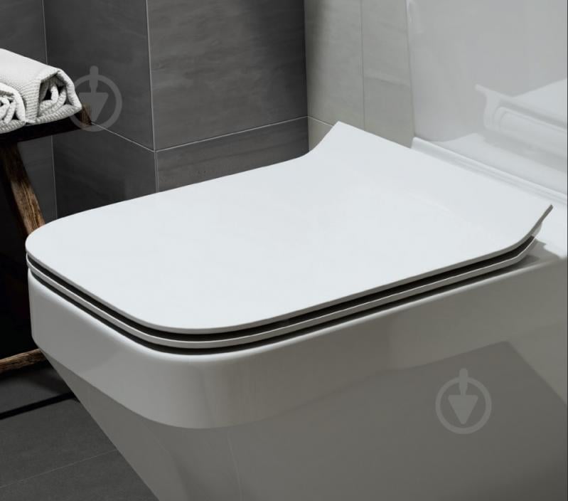 Унитаз подвесной Cersanit CREA CLEANON СЕТ B217 - фото 3