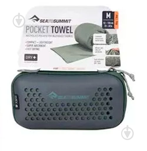 Полотенце Pocket Towel S синий Sea To Summit - фото 2