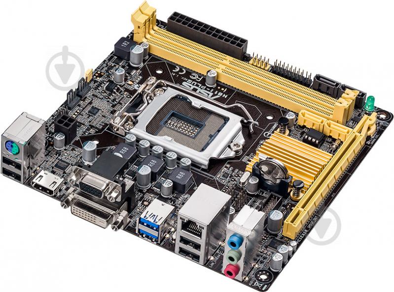 Материнська плата Asus H81I-PLUS (Socket 1150, Intel H81, mini ITX) - фото 2