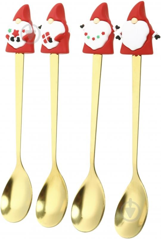 Набор для десерта Excellent Houseware Gnomes 4 шт. 170493310 в ассортименте - фото 1 Набор для десерта Excellent Houseware Gnomes 4 шт. 170493310 в ассортименте - фото 1