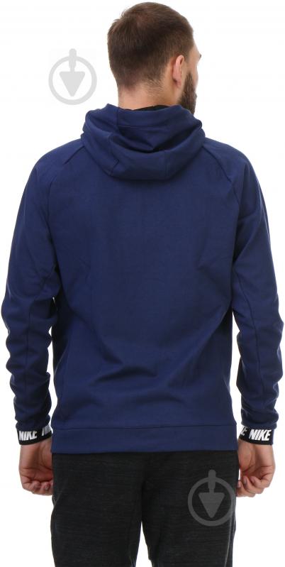 Толстовка Nike M NSW AV15 HOODIE FZ FLC 861742-429 р. M синий - фото 3