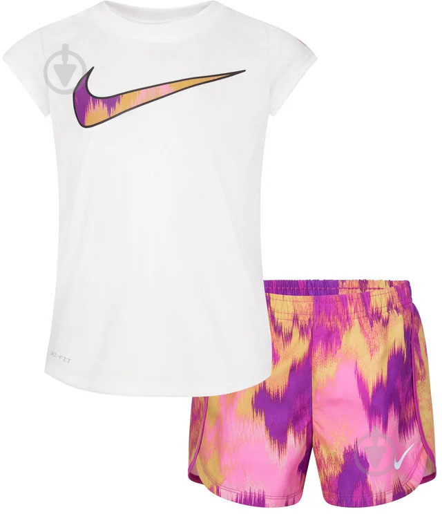 Комплект Nike S/S TEE & SPRINTER SET 36K458-A9Y р.4 разноцветный - фото 3