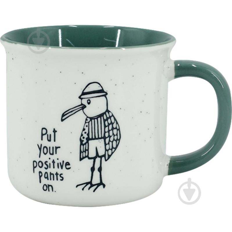 Чашка Sant Valentines Owl Green 310 мл - фото 1