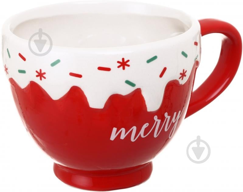 Чашка Excellent Houseware Merry Christmas 250 мл в асортименті - фото 2