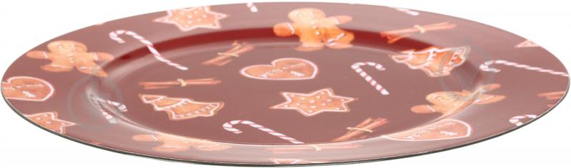 Блюдо сервірувальне Excellent Houseware Christmas 33x1,5 см в асортименті - фото 4 Блюдо сервірувальне Excellent Houseware Christmas 33x1,5 см в асортименті - фото 4