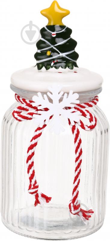 Ємність Excellent Houseware для солодощів Tree 950 мл 11х26 см в асортименті - фото 2