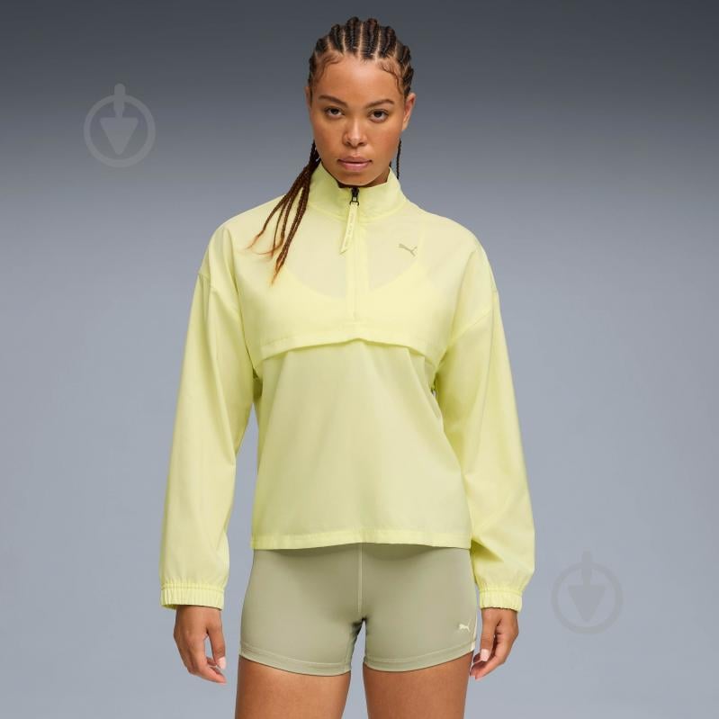 Анорак женский Puma STRONG WOVEN JACKET 52668335 р.L желтый - фото 1 Анорак женский Puma STRONG WOVEN JACKET 52668335 р.L желтый - фото 1