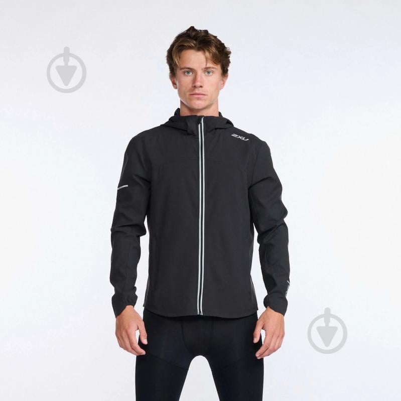 Куртка 2XU Aero Jacket MR6858a_BLK/SRF р.XS чорна - фото 1