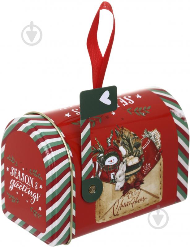 Емкость Excellent Houseware для сладостей Christmas mailbox 11,5х7,5х7,5 см в ассортименте - фото 3 Емкость Excellent Houseware для сладостей Christmas mailbox 11,5х7,5х7,5 см в ассортименте - фото 3