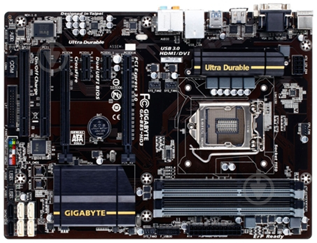 Материнська плата Gigabyte GA-B85-HD3 (Socket 1150, Intel B85, ATX) - фото 1