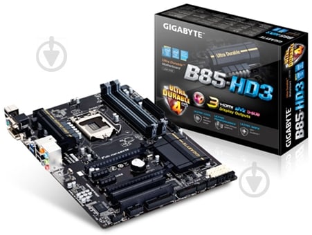 Материнська плата Gigabyte GA-B85-HD3 (Socket 1150, Intel B85, ATX) - фото 4