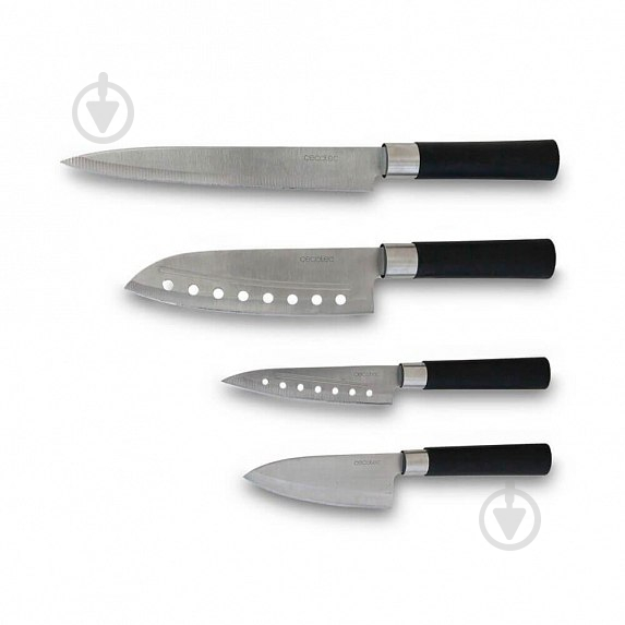 Набор ножей Santoku Kit 4 шт CECOTEC - фото 1