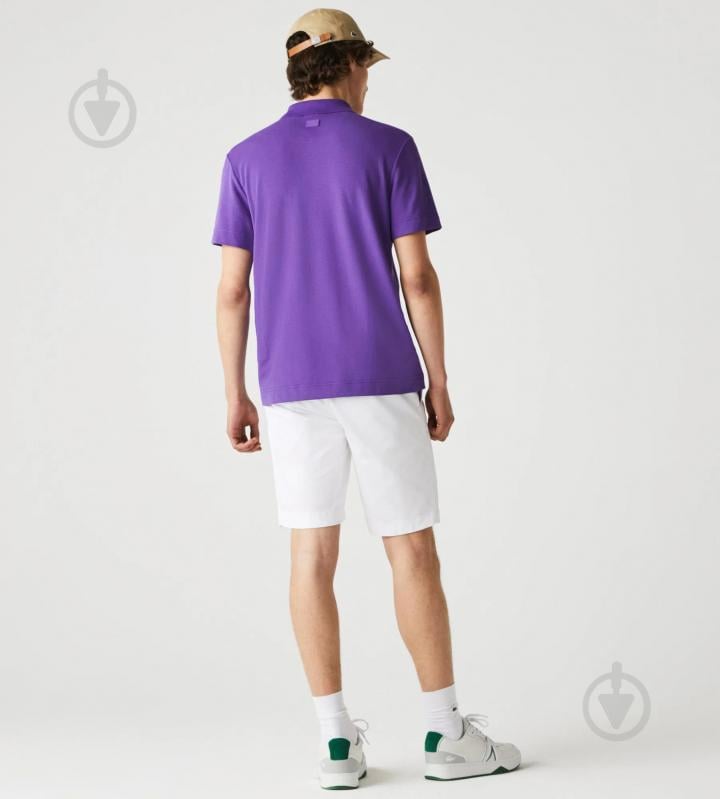 Поло Lacoste REGULAR FIT LIGHT BREATHABLE PIQUÉ POLO PH8281S5Z р.M фиолетовый - фото 2