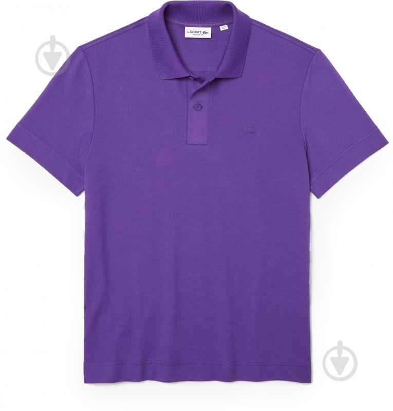 Поло Lacoste REGULAR FIT LIGHT BREATHABLE PIQUÉ POLO PH8281S5Z р.M фиолетовый - фото 5