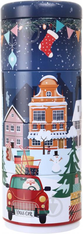 Емкость Excellent Houseware для сладостей 4-х секционная Winter city, 22,5x8,5 см в ассортименте - фото 4 Емкость Excellent Houseware для сладостей 4-х секционная Winter city, 22,5x8,5 см в ассортименте - фото 4