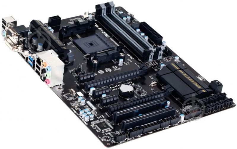 Материнська плата Gigabyte GA-F2A88X-D3H (Socket FM2+, AMD A88X, ATX) - фото 2