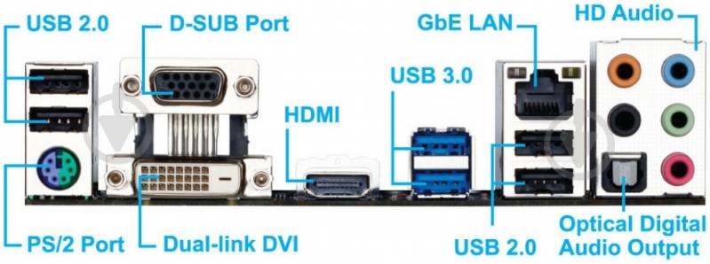 Материнська плата Gigabyte GA-F2A88X-D3H (Socket FM2+, AMD A88X, ATX) - фото 4