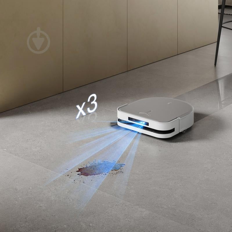 Робот-пилосос Ecovacs DEEBOT X5 PRO OMNI (DDX39 WHITE) white - фото 15