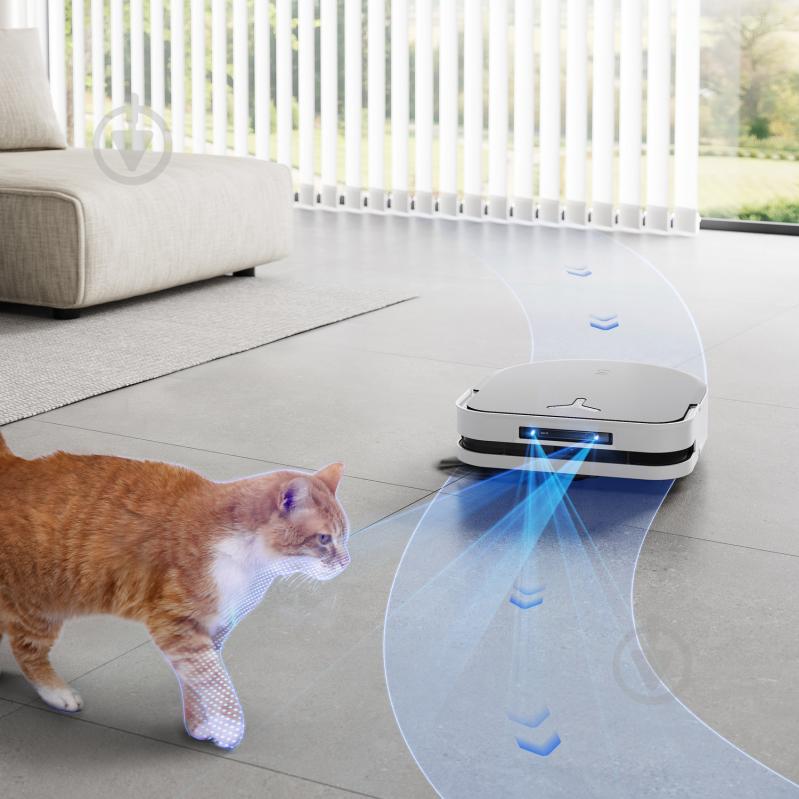 Робот-пилосос Ecovacs DEEBOT X5 PRO OMNI (DDX39 WHITE) white - фото 18