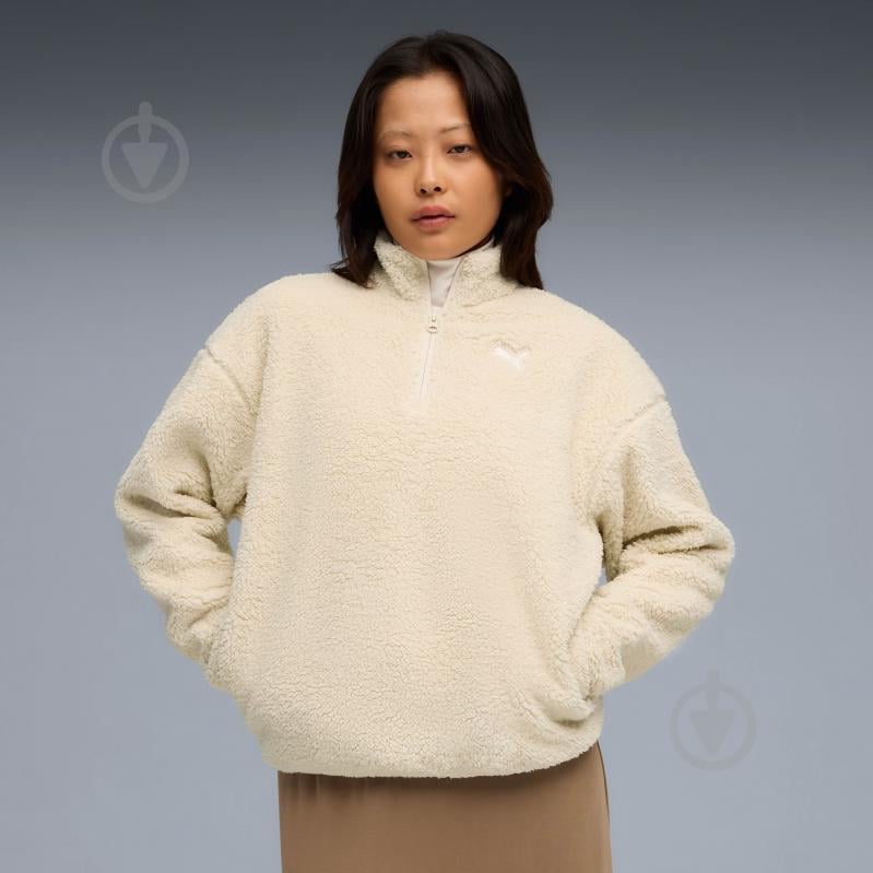 Куртка Puma ESS ELEVATED Comfort Half-Zip Sherpa Crew 68811187 р.M - фото 1 Куртка Puma ESS ELEVATED Comfort Half-Zip Sherpa Crew 68811187 р.M - фото 1