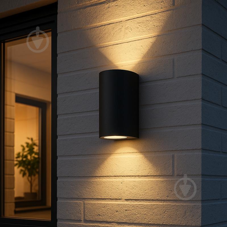 Світильник вуличний настінний LIGHT SET KRAY 102 2xGU10 /сірий - фото 2 Світильник вуличний настінний LIGHT SET KRAY 102 2xGU10 /сірий - фото 2