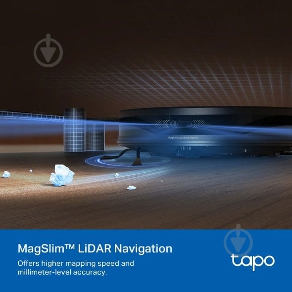 Робот-пылесос TP-Link TAPO RV20 MAX black - фото 8