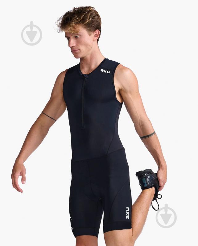 Спортивний костюм Core Trisuit MT6437d_BLK/WHT р.2XL чорний - фото 2