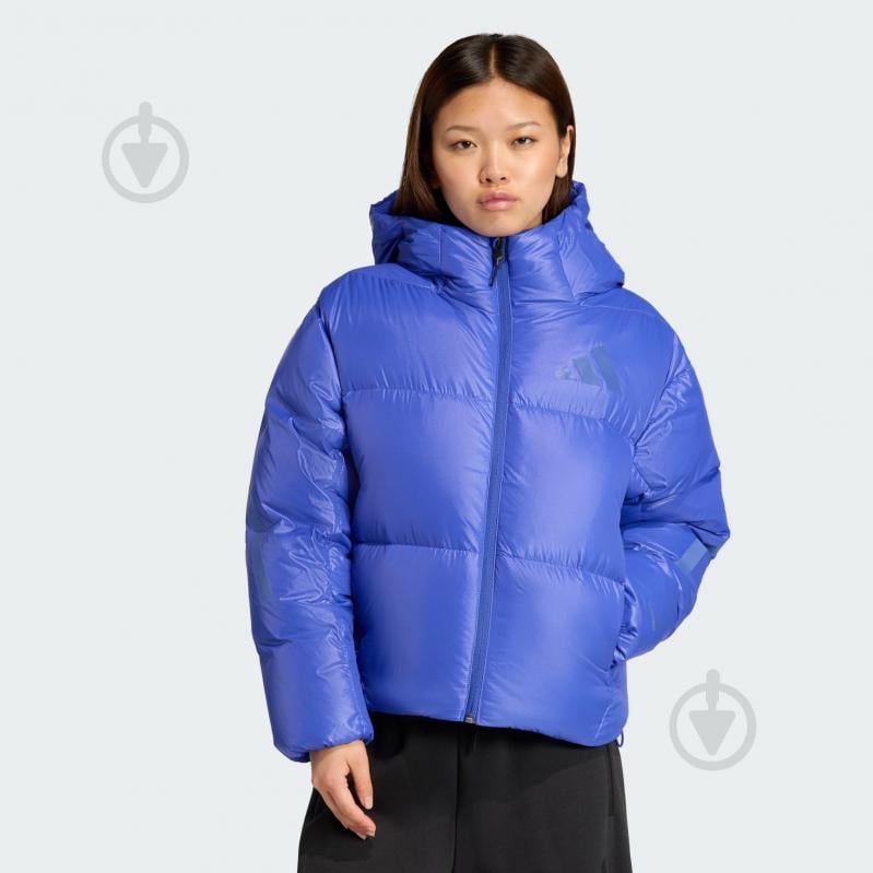 Пуховик жіночий зимовий Adidas W Z.N.E. Puffer JW1517 р.M синій - фото 1
