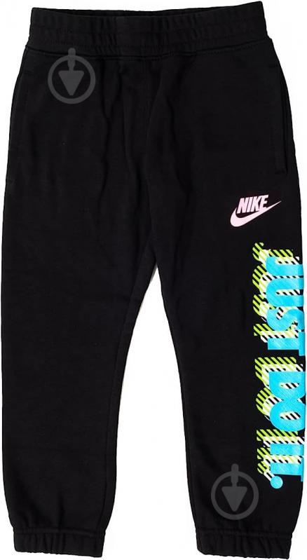 Штани Nike ACTIVE JOY FT PANT 86K466-023 р. 7YRS чорний - фото 5