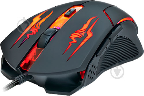 Мышь REAL-EL RM-520 Gaming black - фото 2