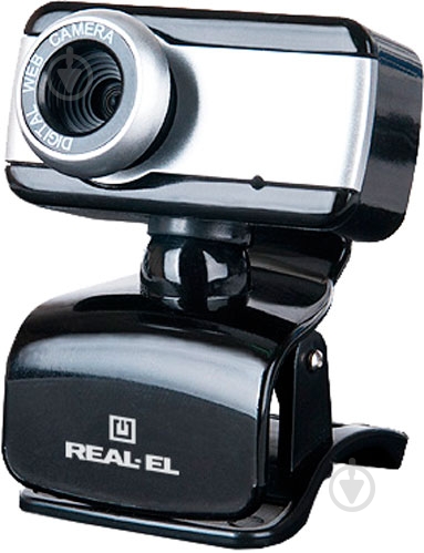 Веб-камера Real-el FC-130 black-grey - фото 1 Веб-камера Real-el FC-130 black-grey - фото 1