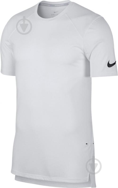 Футболка Nike M NK BRTHE ELITE TOP SS 891682-100 р.L белый - фото 1