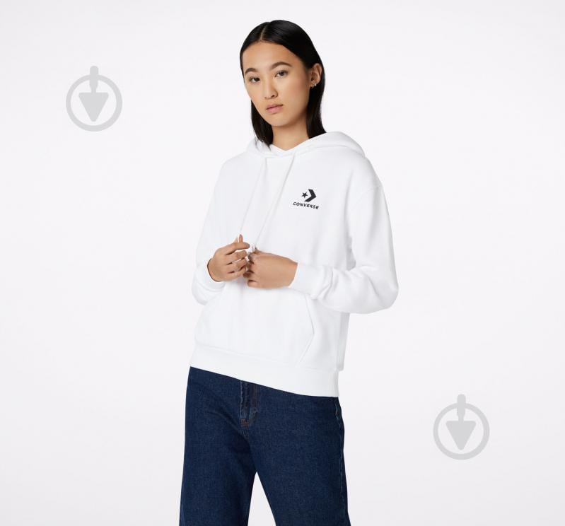 Джемпер Converse Empowerment Hoodie 10021655-A01 р. XS белый - фото 1