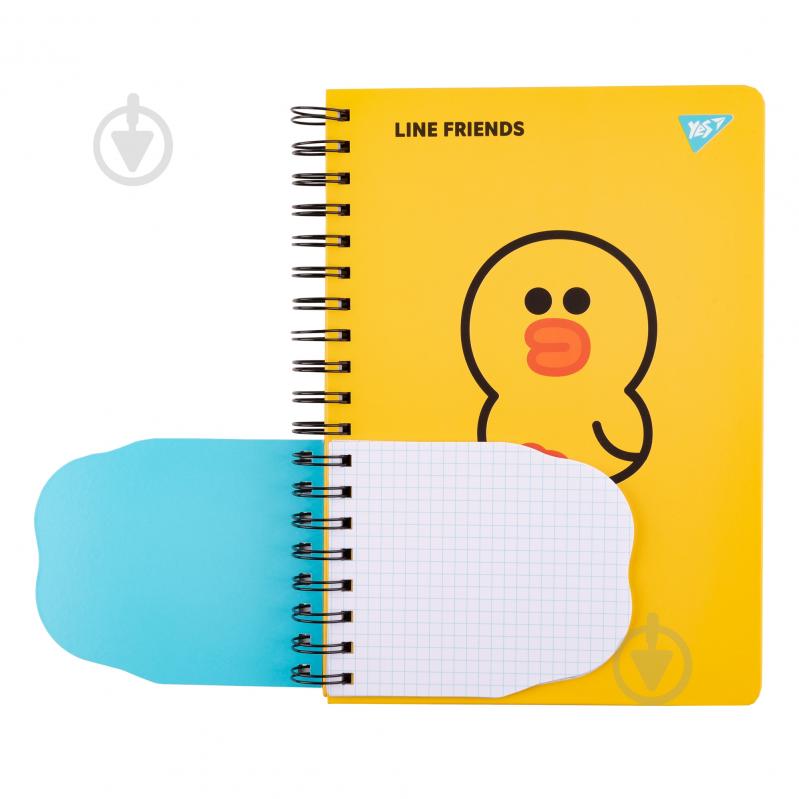 Блокнот YES 2 в 1 В5 В7 Line Friends Sally - фото 2