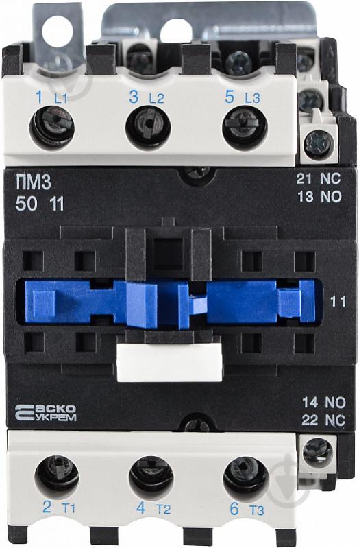 Электромагнитный пускатель Аско-Укрем ПМ 3-50 M7 230В (LC1-D5011) A0040010053 - фото 3