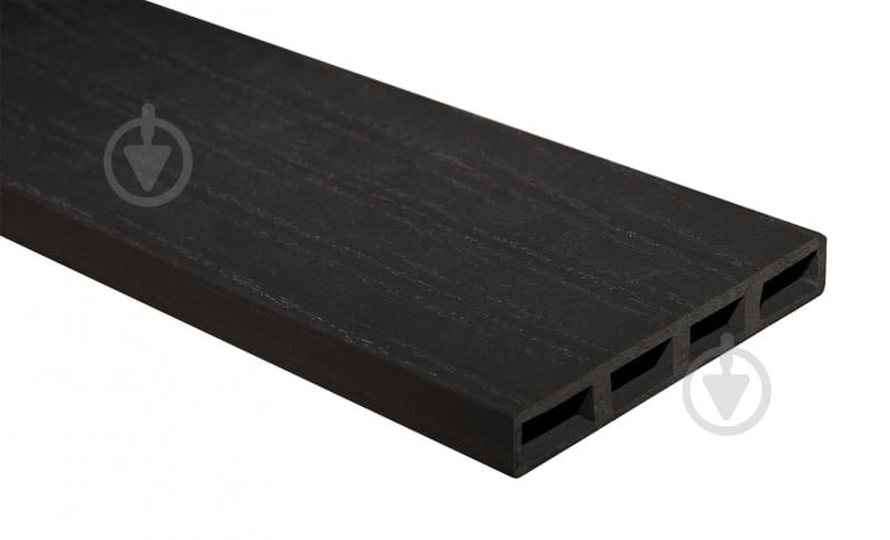 УЦІНКА! Терасна дошка ОМіС посилена з текстурою дерева 95x15x3000 мм чорний (УЦ №2556) - фото 1 УЦІНКА! Терасна дошка ОМіС посилена з текстурою дерева 95x15x3000 мм чорний (УЦ №2556) - фото 1