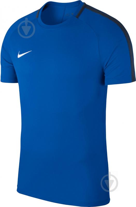 Футболка Nike M NK DRY ACDMY18 TOP SS 893693-463 р.L синий - фото 1