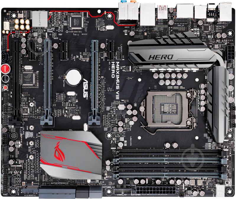 Материнская плата Asus MAXIMUS_VIII_HERO (Socket 1151, Intel Z170, ATX) - фото 2