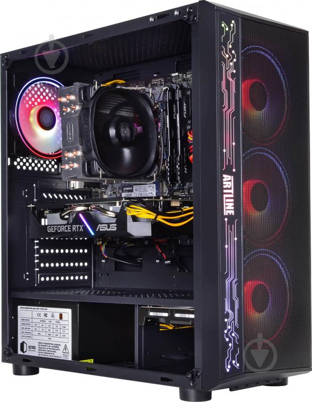 Комп'ютер Artline Gaming X83 (X83v05) black - фото 14