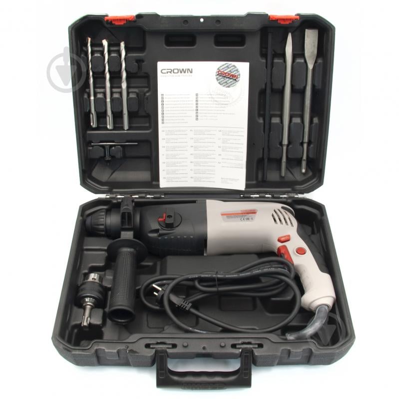 Перфоратор Crown CT18032 BMC - фото 6 Перфоратор Crown CT18032 BMC - фото 6