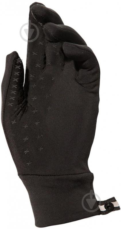 Варежки Run Glove UQ5340h_BLK/SIL р.L черный - фото 2