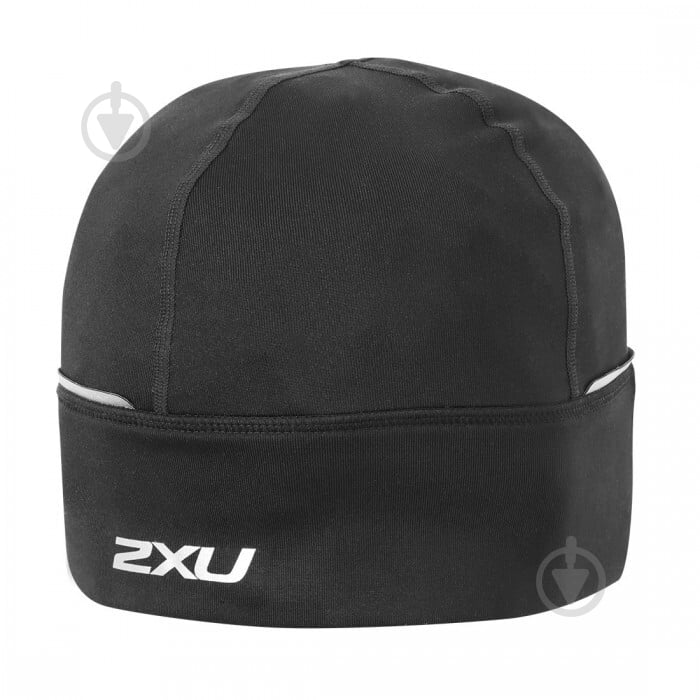 Шапка 2XU Run Beanie UQ3577f_BLK/BLK р.one size черный - фото 2